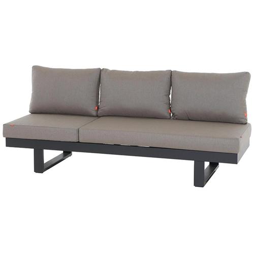 Siena Garden Avenia Bank 3-zits antraciet / taupe -, Tuin en Terras, Tuinbanken, Ophalen of Verzenden