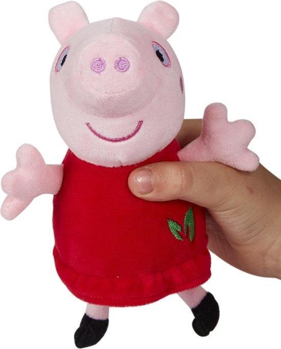 Peppa Pig - Plush van gerecycled materiaal - Peppa 15cm, Kinderen en Baby's, Speelgoed | Knuffels en Pluche, Ophalen of Verzenden