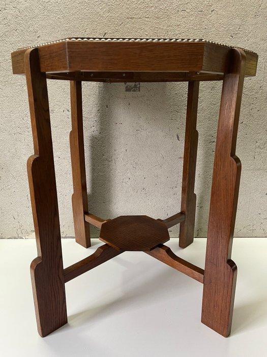 Amsterdamse School - Bijzettafel - Eik, Antiek en Kunst, Curiosa en Brocante