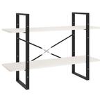 Boekenkast Grenenhout Wit 100cm | Tweedekansje | OP=OP, Huis en Inrichting, Kasten | Boekenkasten, Met plank(en), 100 tot 150 cm