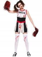 Carnaval halloween kostuum Zombie Cheerleader Size XL, Ophalen of Verzenden, Nieuw