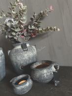 Brynxz set waxinelichtbakjes Ancient clay 21 cm, Huis en Inrichting, Ophalen of Verzenden, Nieuw