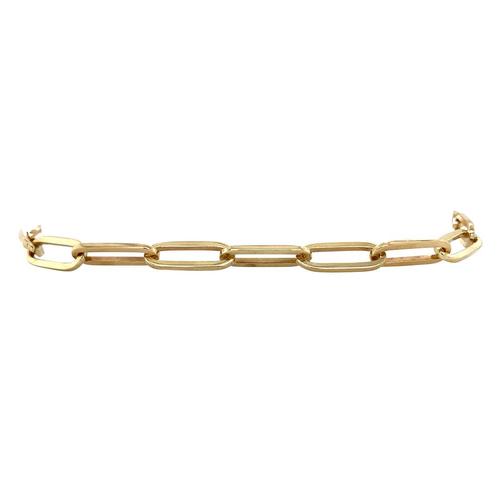 Gouden vintage closed forever armband 14 krt, Sieraden, Tassen en Uiterlijk, Armbanden, Nieuw, Ophalen of Verzenden