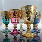 SECOLOVENTESIMO - Kelk (6) - Rubens Gold Color goblets -, Antiek en Kunst