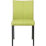 Leren eetkamerstoel Basic - Hermes Lime (felgroen) - Poten, Huis en Inrichting, Stoelen, Nieuw, Leer, Ophalen of Verzenden, Eén