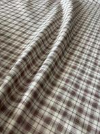 Exclusief Panama-stof 100% katoen, tartan-ruit patroon,