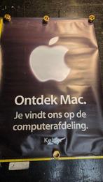 Original Apple Outdoor Dealer Banner Ontdek Mac Heavy Duty, Nieuw