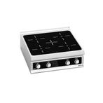 GGM Gastro | Inductiekookplaat - 20 kW - 4 kookplaten - |, Verzenden, Nieuw in verpakking, Fornuis, Frituur en Grillen