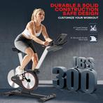 Hometrainer - Fitness fiets - Spinfiets - Zwart - Sperax, Sport en Fitness, Fitnessapparatuur, Verzenden, Zo goed als nieuw