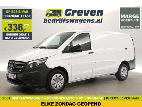 Mercedes-Benz Vito CDI Lang MARGE Airco Cruise PDC €338pm, Auto's, Bestelauto's, Te koop, Handgeschakeld, Financial lease, Diesel