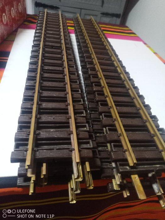 LGB G - 1060 - Modeltreinsporen (16) - 16x lange, rechte, Hobby en Vrije tijd, Modeltreinen | Overige schalen