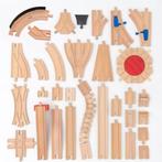 Houten Treinbaan Accessoire van Beukenhout voor Kinderen, Verzenden, Nieuw