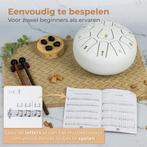 2dekans | Nuvance - Tongue Drum - Wit - 19x19 cm, Ophalen of Verzenden, Zo goed als nieuw