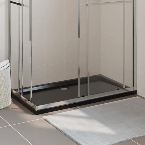 vidaXL Douchebak rechthoekig 70x120 cm ABS zwart, Doe-het-zelf en Verbouw, Sanitair, Nieuw, Verzenden