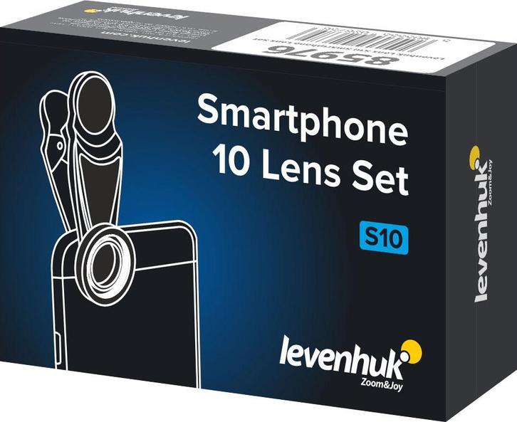 Levenhuk Smartphone S10 Lensset, Telecommunicatie, Mobiele telefoons | Toebehoren en Onderdelen, Telefoonhanger of Accessoire