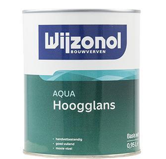 Wijzonol Aqua Hoogglans 1 Liter, Doe-het-zelf en Verbouw, Verf, Beits en Lak, Nieuw, Verzenden