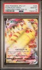 Pokémon Graded card - Full Art/Pikachu Vmax Corocoro Comic, Hobby en Vrije tijd, Verzamelkaartspellen | Pokémon, Nieuw