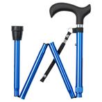 Wandelstok opvouwbaar - Blauw, Ophalen of Verzenden, Nieuw