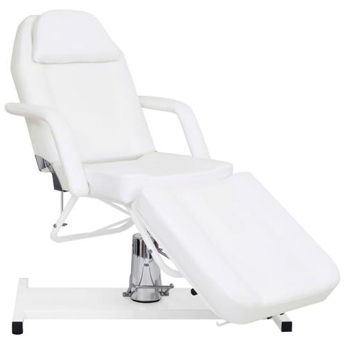 vidaXL Massagetafel 180x62x(87-112) cm wit, Sport en Fitness, Massageproducten, Nieuw, Verzenden