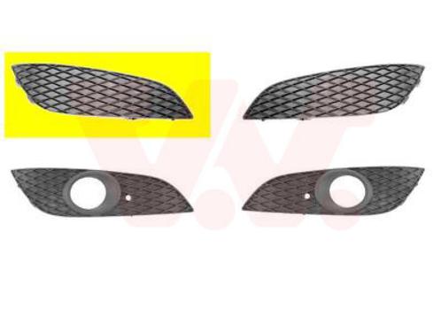 BUMPER GRILL VOOR OPEL ASTRA H A04 2003-2007 13241991, Auto-onderdelen, Carrosserie en Plaatwerk, Nieuw, Ophalen of Verzenden