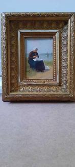David Adolph Constant Artz (1837-1890), Naar - Vissersvrouw, Antiek en Kunst