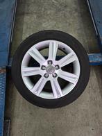 Originele 17inch velgen met winter banden 225 50R17 Audi A4, Auto-onderdelen, Banden en Velgen, Gebruikt, Banden en Velgen, 17 inch