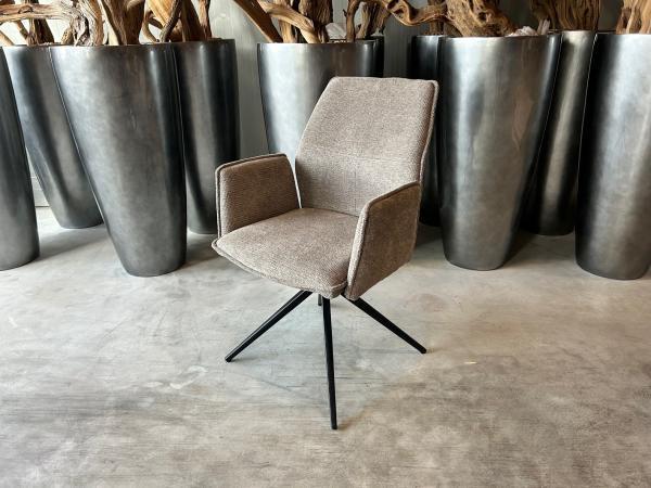 Veiling - Armstoel Davidson (set van 6) Draaibaar - Stof - B, Huis en Inrichting, Stoelen