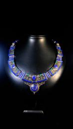 Vintage Berber ketting - Lapis Lazuli ketting - Hoogte: 45