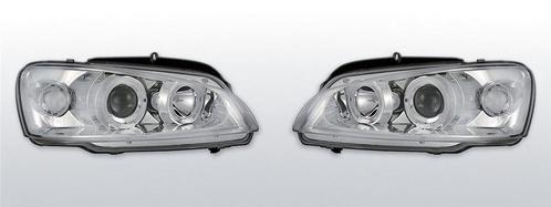 Carnamics Koplampen | Peugeot 106 96-03 3-d | Angel Eyes chr, Auto-onderdelen, Verlichting, Nieuw, Verzenden