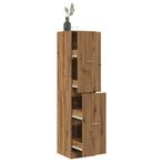 vidaXL Apothekerskast 40x41x174,5 cm bewerkt hout artisanaal, Verzenden, Nieuw