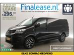 Opel Vivaro 1.5 CDTI L3H1 Airco Cruise 3 Pers 18LMV €295pm, Zwart, Nieuw, Lease, Opel