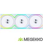Lian Li UNI FAN SL Wireless Reverse Blade 120mm 3-Pack White, Computers en Software, Computerkoelers, Verzenden, Nieuw