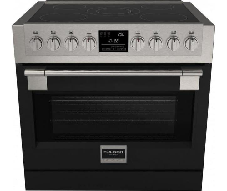 Fulgor Milano FSRC 3605 P MI ED 2F MBK Inductiefornuis, Witgoed en Apparatuur, Fornuizen, Vrijstaand, Nieuw, Energieklasse A of zuiniger