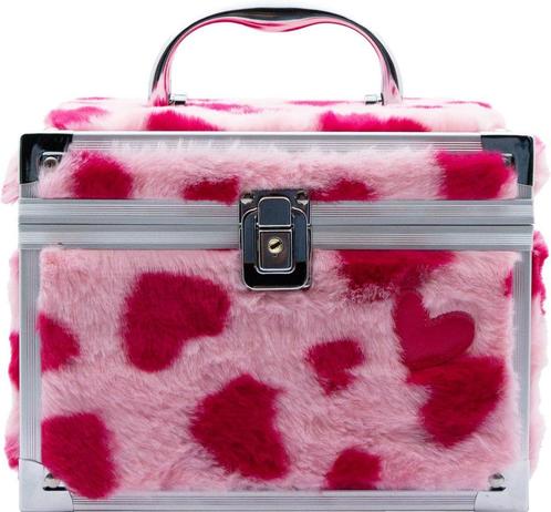 Create it! Hart Make-up Case Fluffy Hartjes, Kinderen en Baby's, Speelgoed | Overig, Zo goed als nieuw, Ophalen of Verzenden