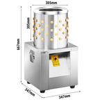 GGM Gastro | Plukmachine voor kwartels met 119 plukvingers -, Verzenden, Nieuw in verpakking