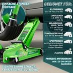 Autokrik - Garagekrik - Hydraulische krik - 2,5 Ton - Groen, Auto diversen, Verzenden, Zo goed als nieuw