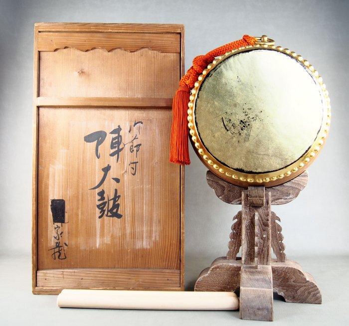 Taiko - Very rare Japanese drum decorated with gold leaf -, Antiek en Kunst, Antiek | Overige Antiek