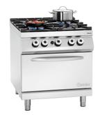 Bartscher Gasfornuis 900, B900, 4-pits, GO | Convectieoven |, Ophalen of Verzenden, Nieuw in verpakking