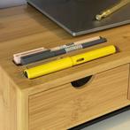 2dekans | SoBuy BBF03-N Monitorstandaard Bureau-organizer, Computers en Software, Monitoren, Ophalen of Verzenden, Zo goed als nieuw