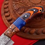 Keukenmes - Chefs knife - Pakka hout en gevouwen staal -