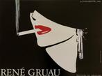 René Gruau - La Cigarette - Jaren 1980, Antiek en Kunst