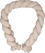 MamaLoes Soft Cotton Ecru 210 cm Braided Bedbumper ML020504, Kinderen en Baby's, Verzenden, Nieuw