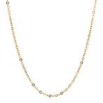 Gouden vintage anker collier 18 kt, Ophalen of Verzenden, Nieuw