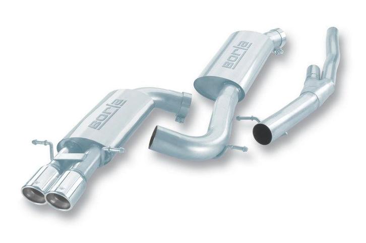 Borla 00-02 Audi S4 2.7L 6cyl AWD SS Catback Exhaust - 14902, Auto-onderdelen, Uitlaatsystemen, Ophalen of Verzenden