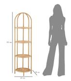 HOEK BOEKENPLANK PANAMA CM 40X38X150, Huis en Inrichting, Kasten | Overige, Ophalen of Verzenden, Nieuw