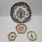 Tichelaar Makkum - drie borden van Tichelaar, één bord, Antiek en Kunst