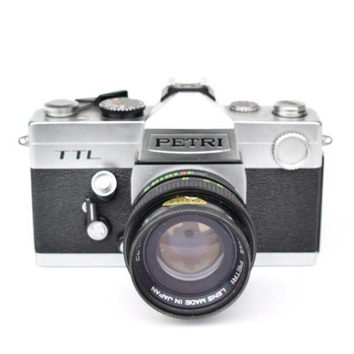 Petri TTL met 55mm f 1.8 lens Single lens reflex camera, Audio, Tv en Foto, Fotocamera's Analoog