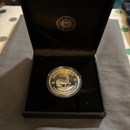 Zilveren Krugerrand 1 oz 2019 Proof, Postzegels en Munten, Munten | Afrika, Losse munt, Zilver, Zuid-Afrika, Verzenden