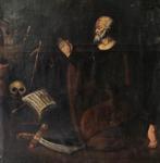 Spaanse school (XVII) - NO RESERVE - Santo penitente
