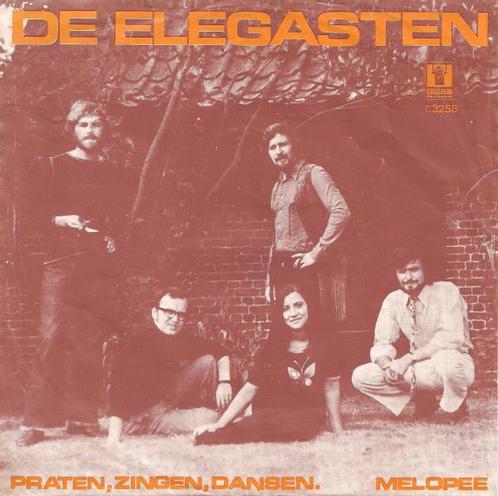 vinyl single 7 inch - De Elegasten - Praten - Zingen - Da..., Cd's en Dvd's, Vinyl Singles, Zo goed als nieuw, Verzenden